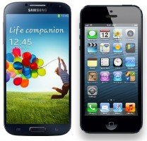 Samsung I9500 Galaxy S4 Vs Apple iPhone 5- Comparison